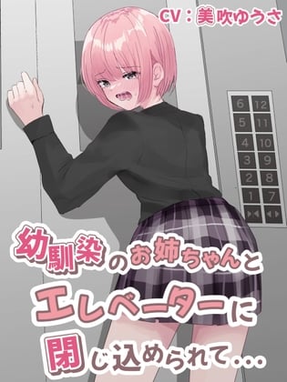 Cover of 【おしっこ我慢】幼馴染のお姉ちゃんとエレベーターに閉じ込められて…