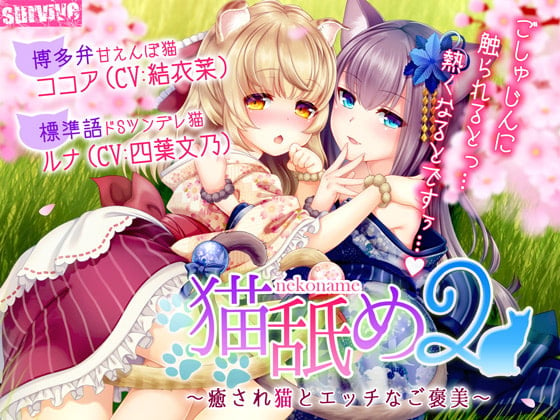 Cover of 猫舐め2～癒され猫とエッチなご褒美～