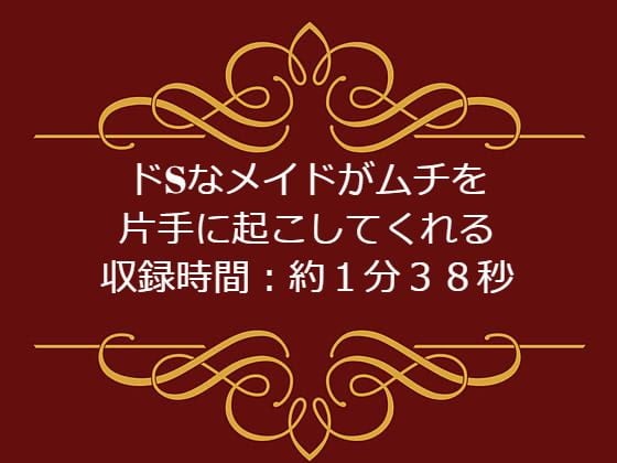 Cover of ドSなメイドがムチを片手に起こしてくれる